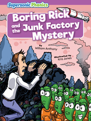 cover image of Boring Rick and the Junk Factory Mystery